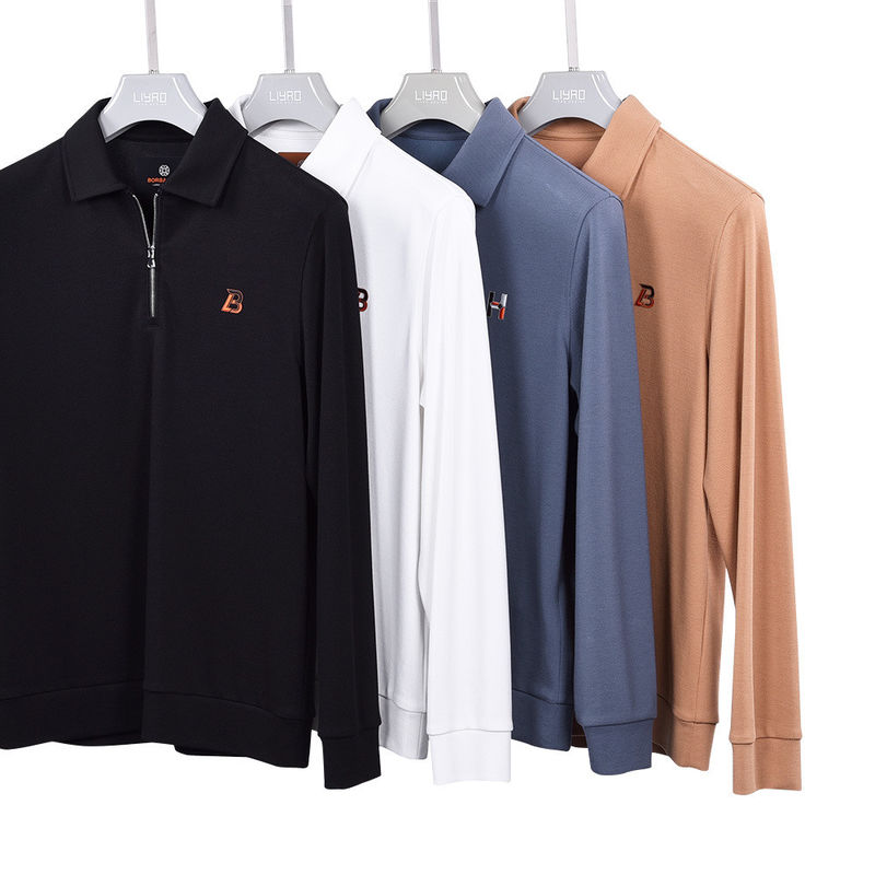 T-shirt à manches longues 100% coton pour homme