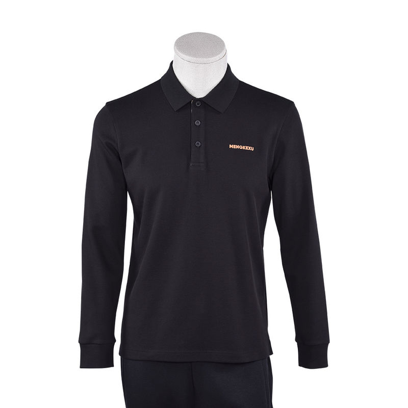 T-shirts de polo respirants à séchage rapide pour hommes en coton