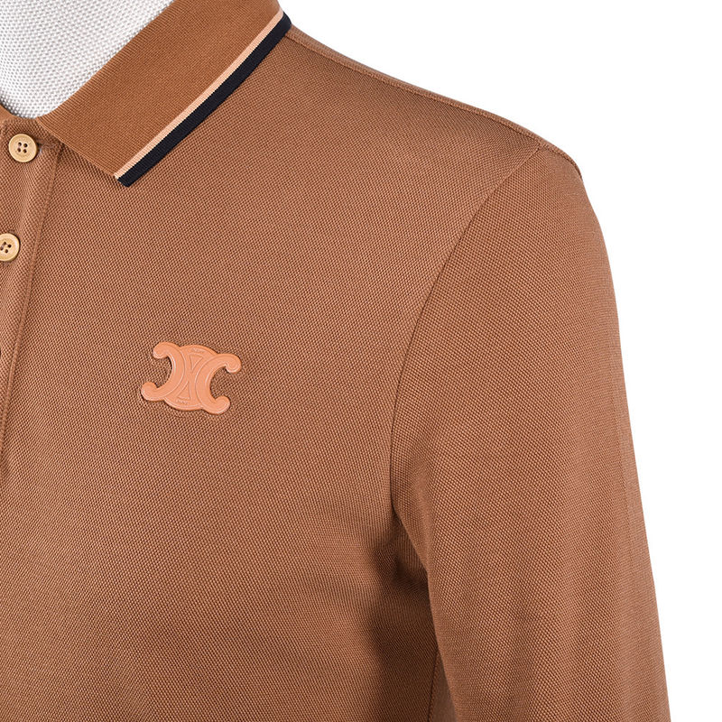 100% coton T-shirt de polo imprimé pour hommes de mode avec conception dynamique et détection d'aiguille