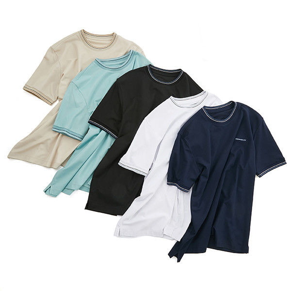 T-shirts sur mesure pour femmes 220 grammes avec un cou rond en tissu tricoté