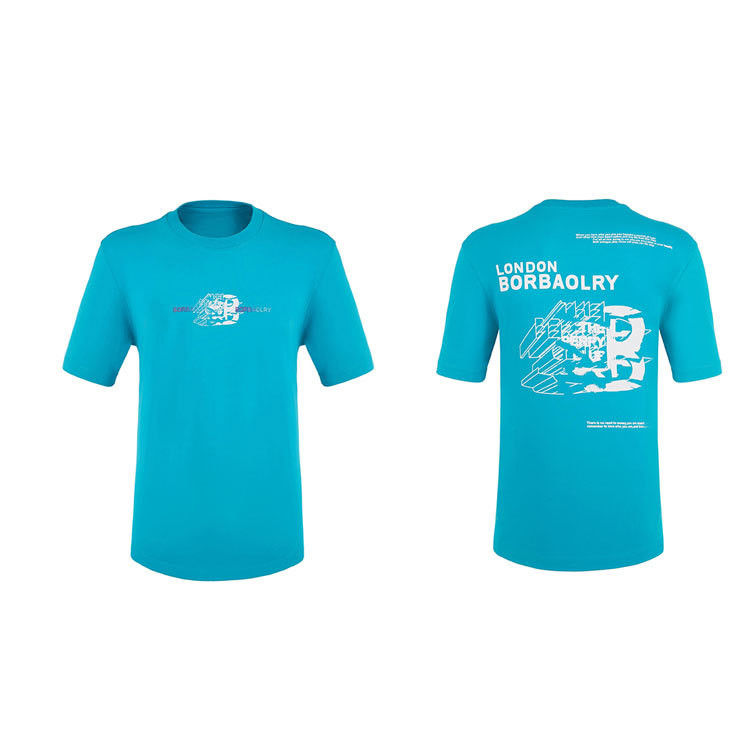 100 Cotton Gym T-shirt surdimensionné T-shirts de sport pour hommes T-shirts d'été Logo sur mesure