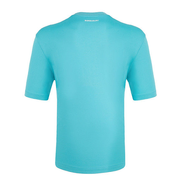 Bureau quotidien en t-shirt d'homme en coton avec logo et couleur personnalisés
