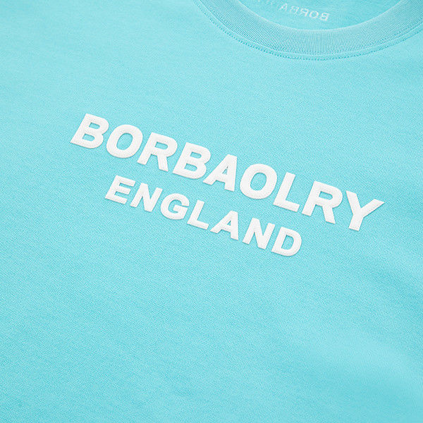 Bureau quotidien en t-shirt d'homme en coton avec logo et couleur personnalisés