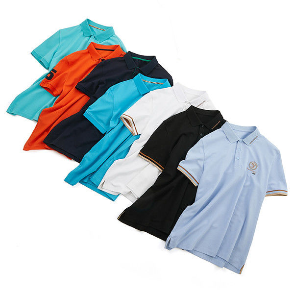 Couleur personnalisée Logo Vert Bleu Polo Sport 2024 Nouveau Tissu Confortable Poids 170-210Grammes