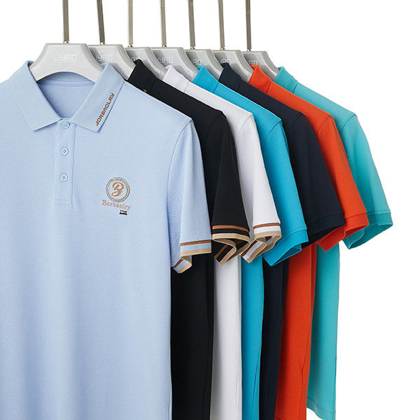 2024 Nouveau logo de couleur personnalisé confortable Vert Bleu Polo Sport avec efficacité