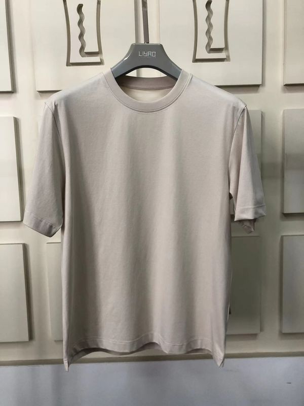 T-shirt anti-rides à col rond de taille trop grande 100% coton standard adapté sur mesure LOGO 64168Y7068