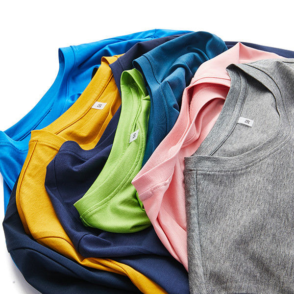 Couleurs de confort T-shirt pour homme T-shirt professionnel avec 100% de coton