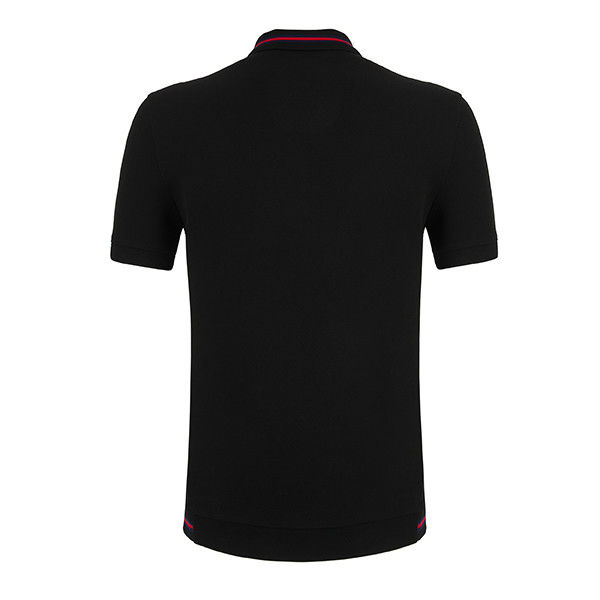 T-shirt en tricot pour hommes respirant en taille supérieure avec logo personnalisé et style décontracté