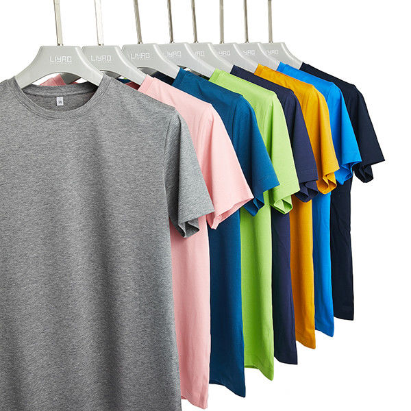 T-shirt de sport en tissu tricoté à manches courtes 180 grammes pour le port quotidien au bureau