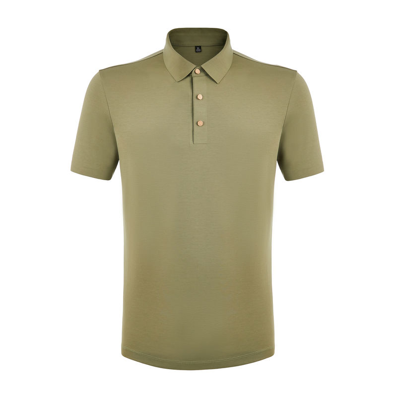 T-shirt vert olive pour homme Logo personnalisé ECO OEM ODM 100% coton 170-210g T-shirt