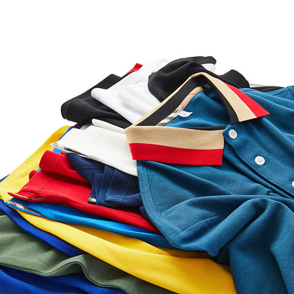 Assistance 7 jours Temps de livraison de l'ordre de l'échantillon Tous les jours Bureau occasionnel Portant une chemise de polo en coton organique séchée rapidement
