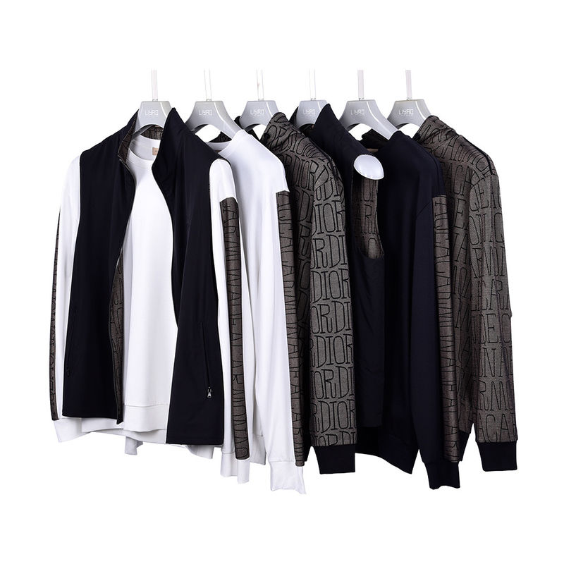 Logo personnalisé Couleur Hommes Sweatshirts Crewneck Anti Pilling En tissu 100% coton
