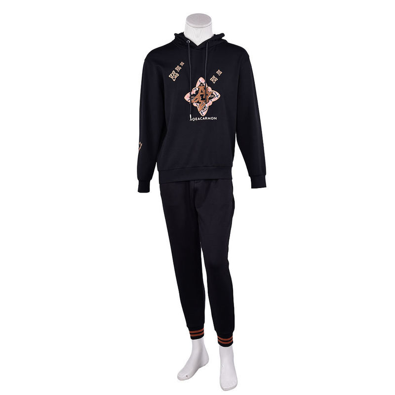 Logo personnalisé Couleur Hoodie et pantalon pour hommes Ensemble 100% coton Mean Costumes pour vos vêtements