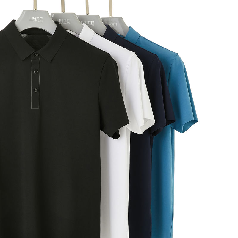 T-shirt à manches courtes pour hommes 100% coton pour le sport
