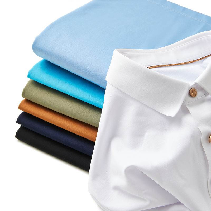 T-shirt de golf masculin personnalisé 170-210 grammes Logo personnalisé 95% coton 5% spandex
