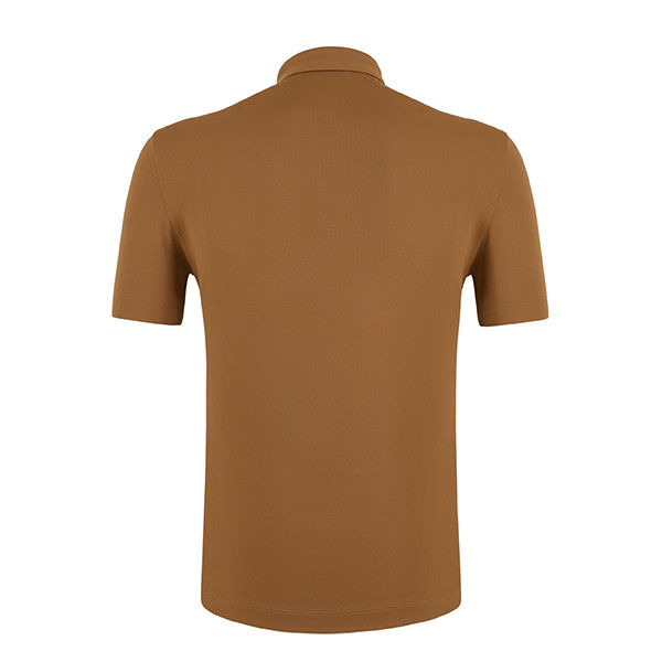 Impression personnalisée de logo 220 Gsm T-shirts polo pour hommes T-shirt à manches courtes sans couture Polo