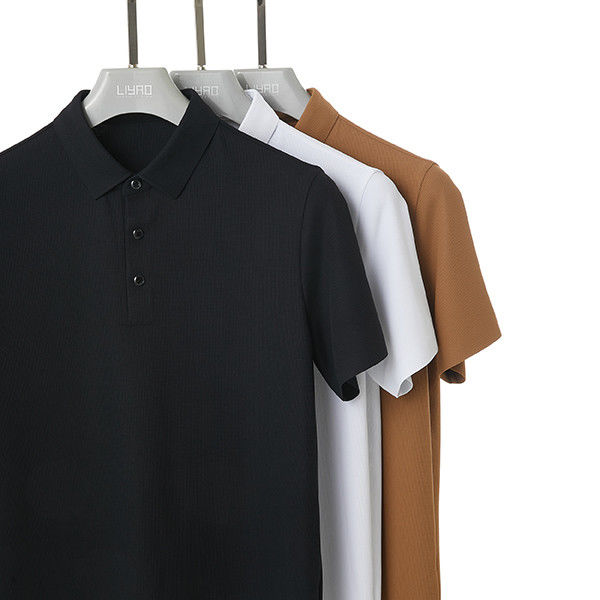 T-shirt anti-rides en tissu tricoté pour hommes avec couleur personnalisée et design surdimensionné