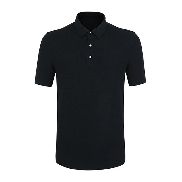 T-shirt anti-rides en tissu tricoté pour hommes avec couleur personnalisée et design surdimensionné