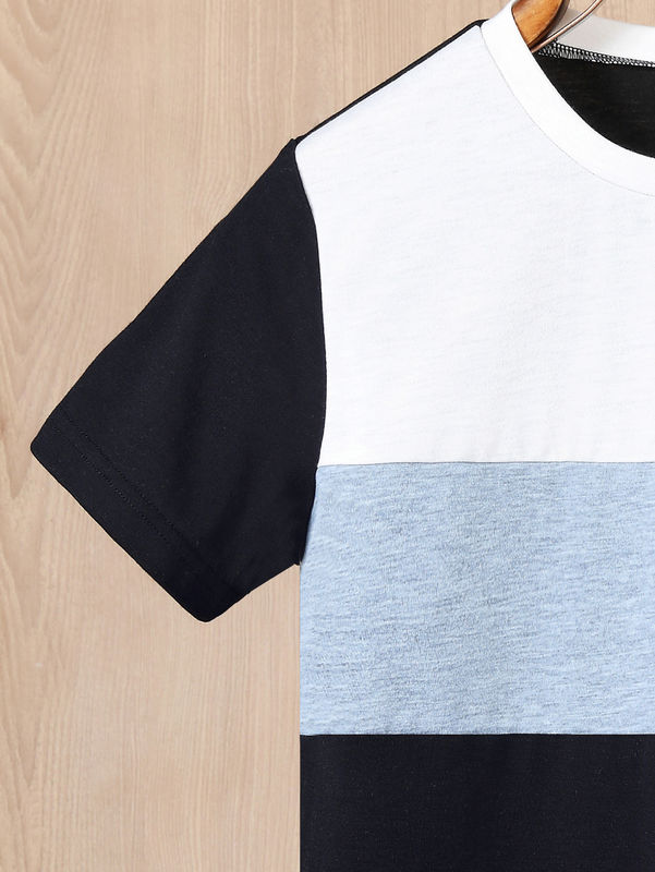 Ensemble de vêtements pour enfants décontractés respirant avec une manche courte