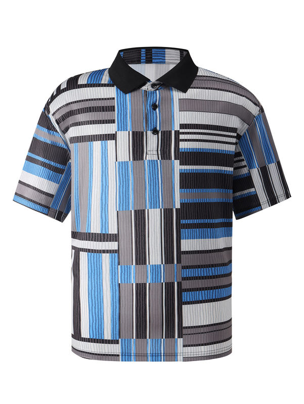 Camisettes de polo pour enfants à manches courtes en coton Couleurs vives pour le tennis sportif