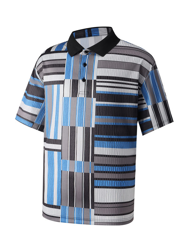 Camisettes de polo pour enfants à manches courtes en coton Couleurs vives pour le tennis sportif