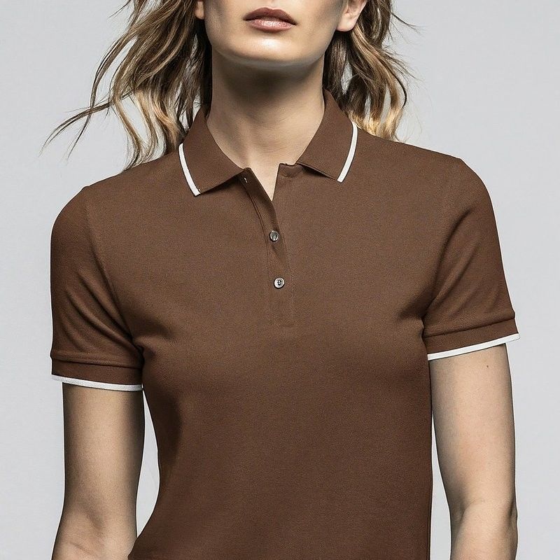 T-shirts à manches courtes pour femmes en tricot, teintés anti-rides OEM ODM