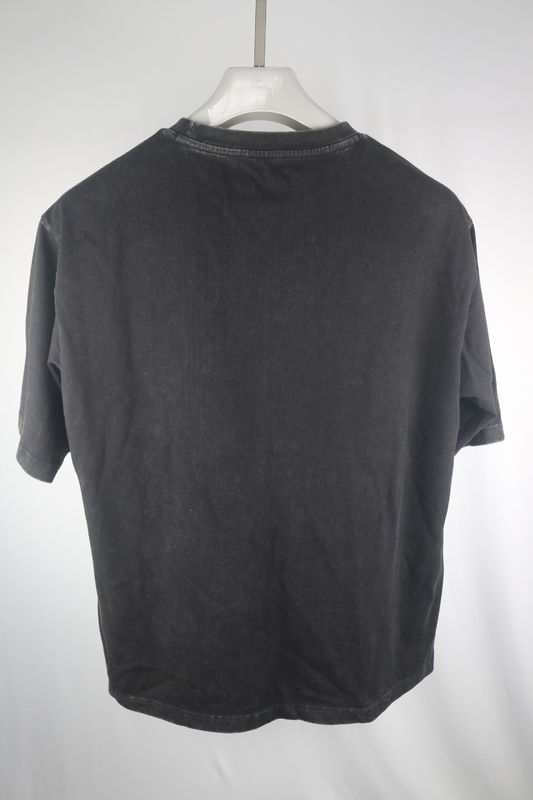 Laver à l'acide 100%T-shirts en coton poids lourd 230 260gm surdimensionné blanc