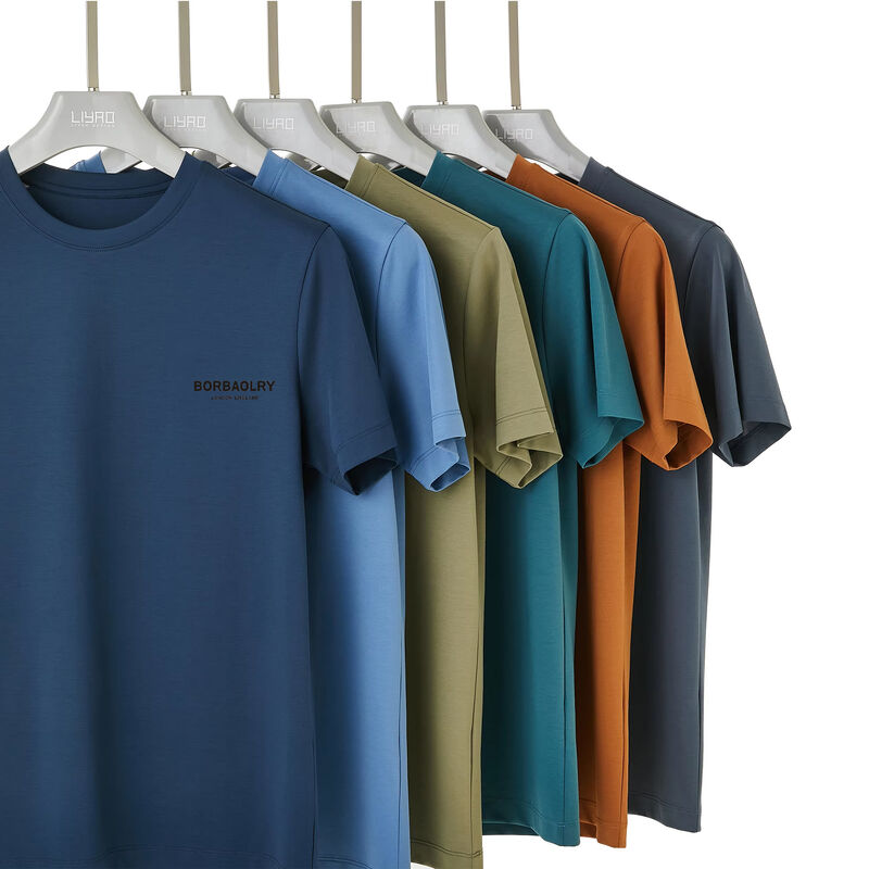 T-shirt haut de gamme T-shirt imprimé sur écran personnalisé T-shirt ou broderie T-shirt Supima T-shirt simple personnalisé