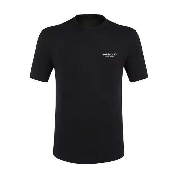 Meilleure qualité 180 grammes Prix compétitif Hommes Impression Loose Fit Logo privé coton personnalisé Comfort Couleur T-shirts avec étiquette