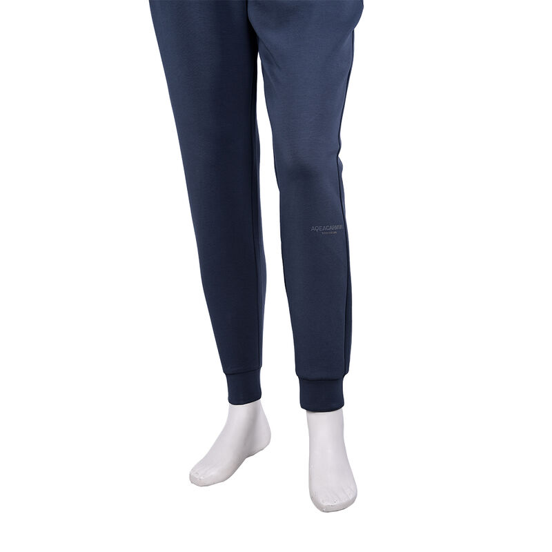 Conception personnalisée Couleur claire Vêtement de rue bleu foncé Pantalon de course Pantalon de course Pantalon de sport et sweat-shirt Pantalon de course Hommes Emboss