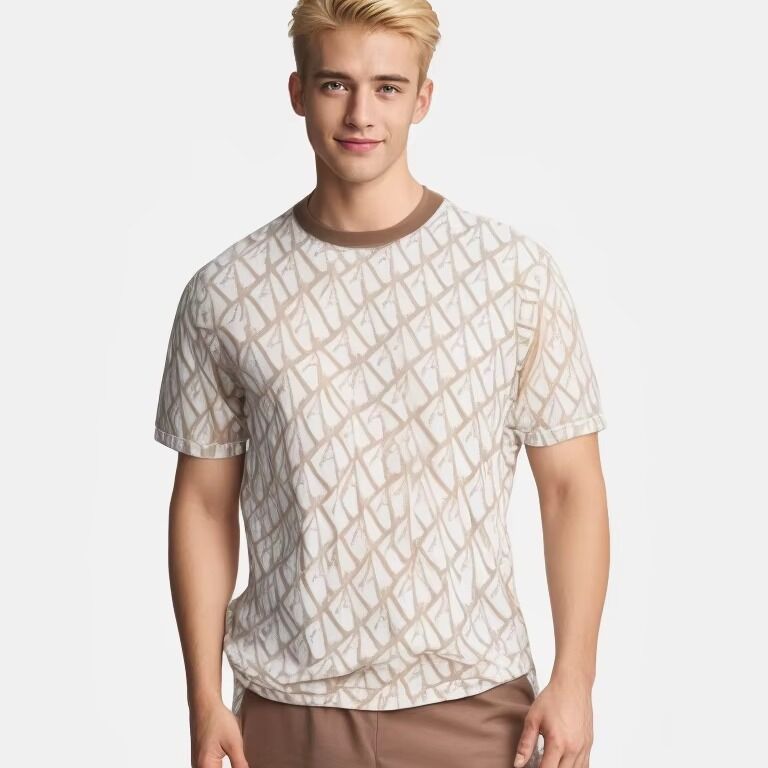 Velocité de livraison rapide T-shirts personnalisés à col épais brodés à col coton graphique avec logo