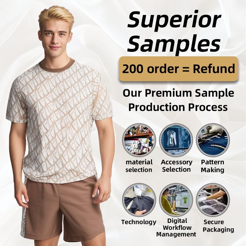 Velocité de livraison rapide T-shirts personnalisés à col épais brodés à col coton graphique avec logo