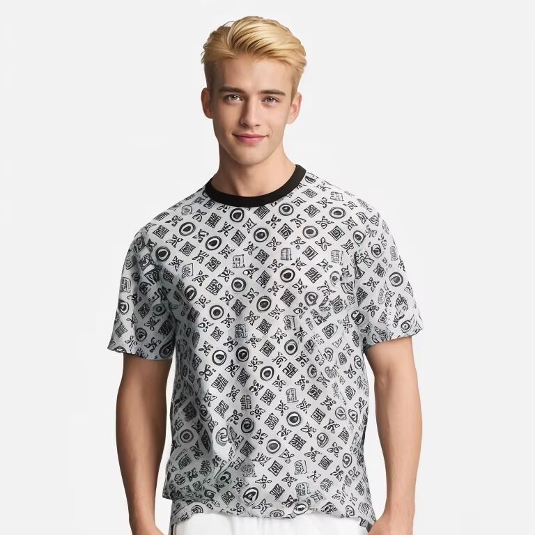 Vente directe en gros Logo personnalisé Manches courtes Vintage été T-shirt à revers lavé pour hommes