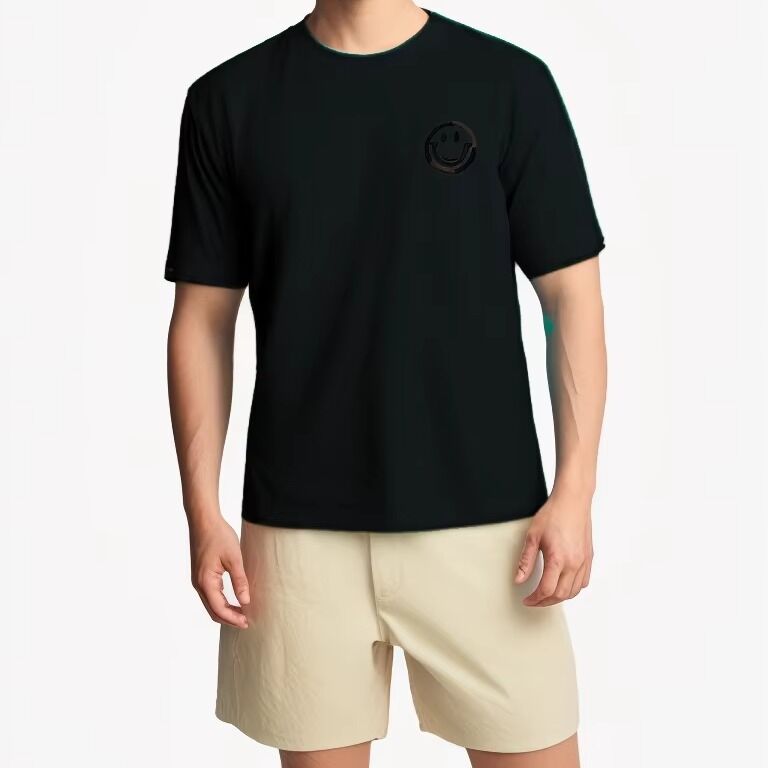 Impression en gros sur mesure T-shirt blanc bon marché T-shirt en coton imprimé T-shirt en vrac T-shirts noirs