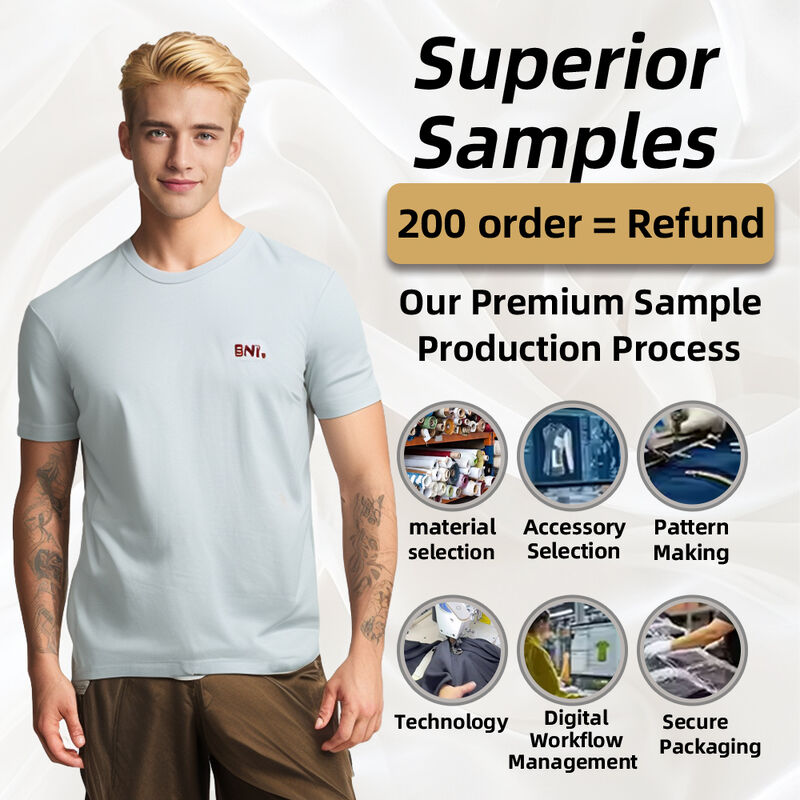 T-shirts de sport de haute qualité pour hommes d'été avec cou lâche pour équipage en plein air