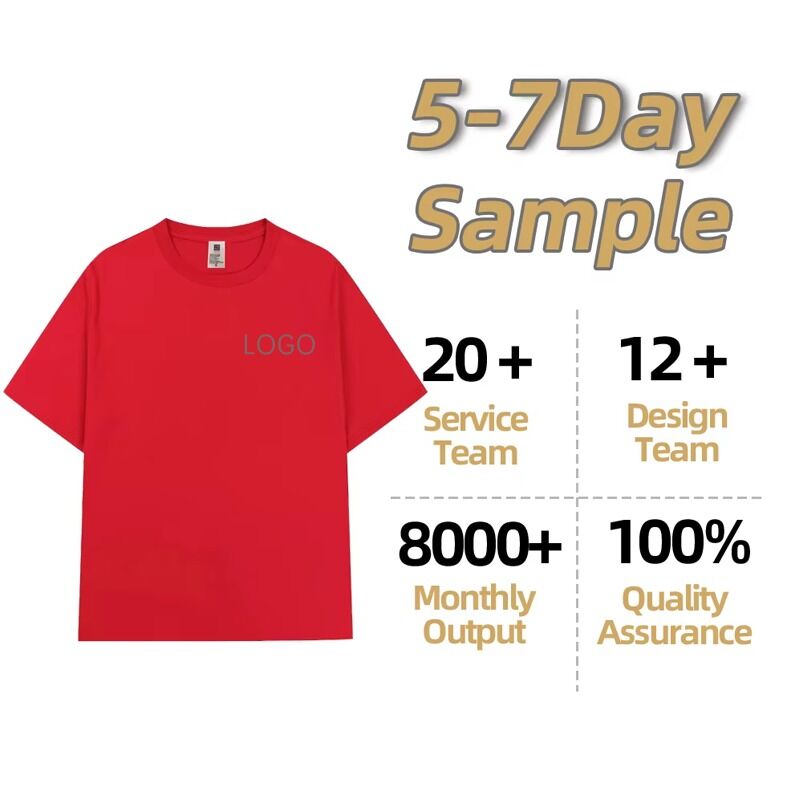 T-shirt décontracté en coton à col rond pour l'été, manches courtes, style mode, sportswear ample, en stock