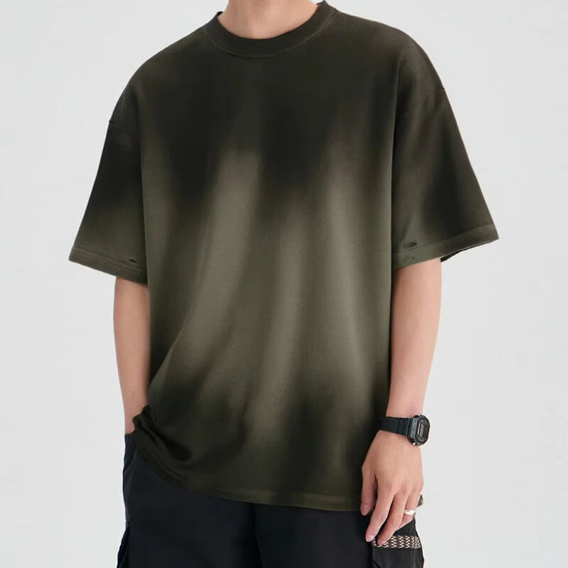 Vente en gros de T-shirts personnalisés bon marché Logo personnalisé de haute qualité T-shirts pour hommes plus taille T-shirts pour hommes