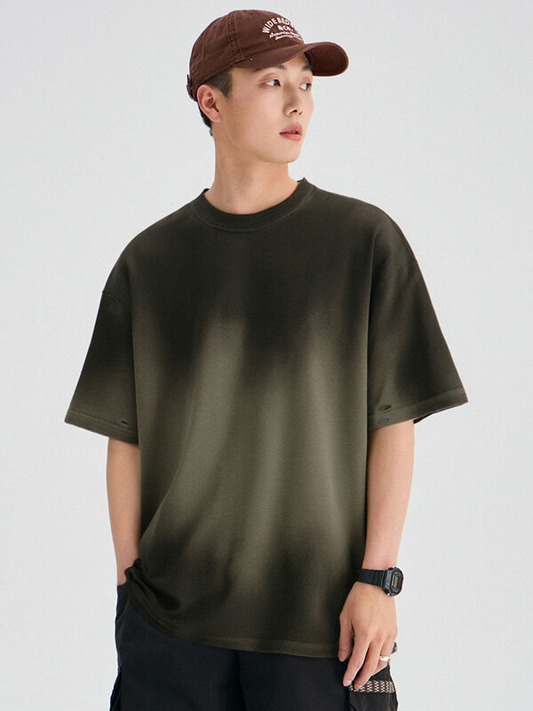 Vente en gros de T-shirts personnalisés bon marché Logo personnalisé de haute qualité T-shirts pour hommes plus taille T-shirts pour hommes