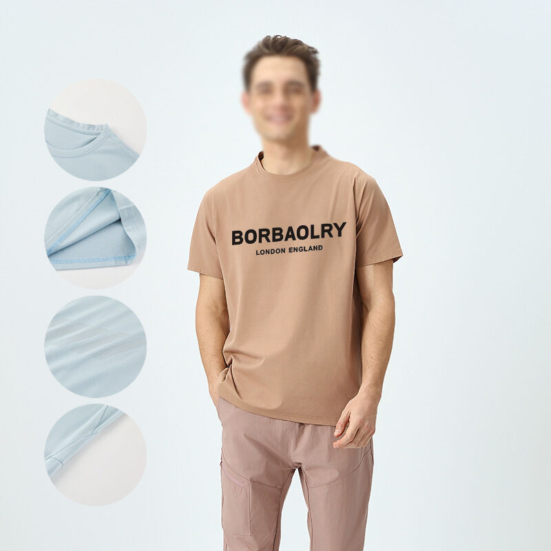 T-shirt ample pour homme de haute qualité, style High Street, extensible, surdimensionné, avec imprimé, crop top d'été essentiel