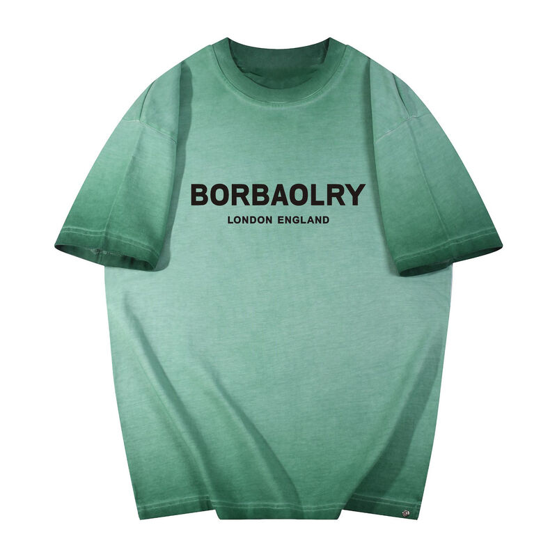 T-shirt chaud sur mesure pour hommes Laver à faire Old Style chemise grande taille Logo sur mesure Impression de mode Casual chemise à manches courtes