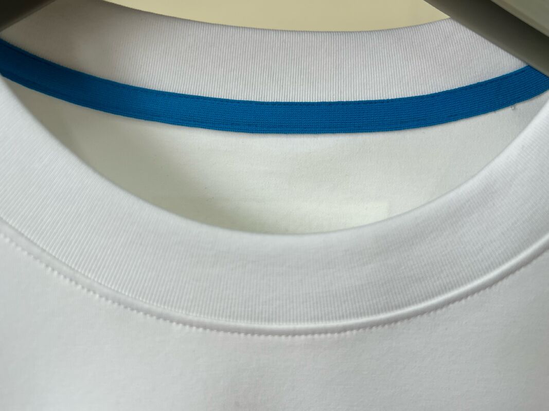 T-shirt blanc pour homme, imprimé sur lettres, manche courte top décontracté 100% coton T-shirt pour homme