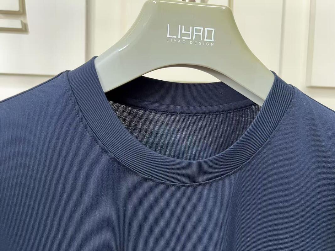 T-shirt en coton à manches courtes pour hommes T-shirt en coton à manches courtes pour hommes