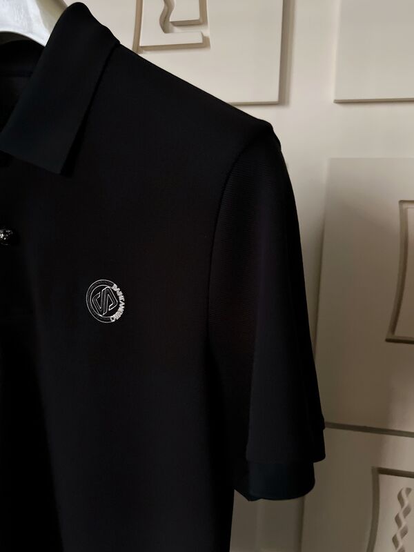 Polos pour hommes en coton de haute qualité avec logo personnalisé brodé ou imprimé en machine, polos de marque décontractés