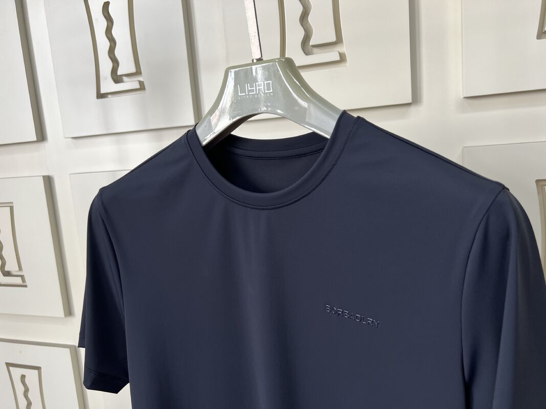 T-shirt sportif pour hommes, ensemble sportif décontracté noir - T-shirt à manches courtes et pantalon, tissu respirant avec protection UV