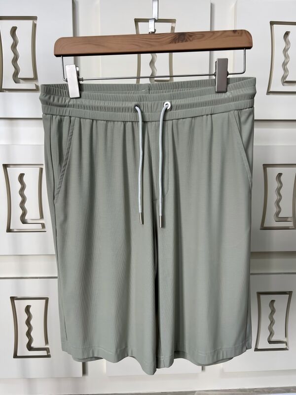 Shorts de course et de fitness pour hommes de haute qualité, respirants, à séchage rapide, longueur genou, été, poche arrière, design uni