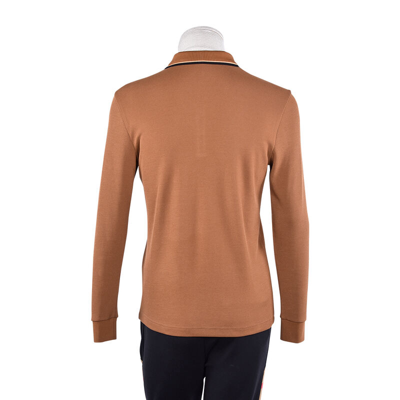 T-shirt polo classique dynamique pour hommes, mode personnalisée, col revers, streetwear imprimé bon marché, manches longues unies