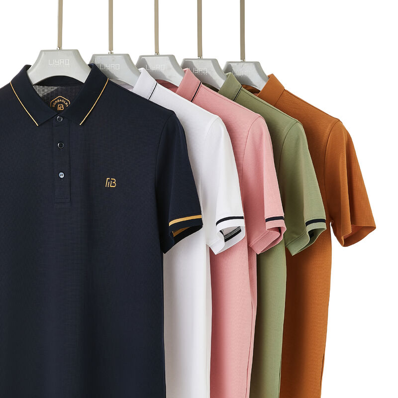 Vêtements en coton 100% performance Vêtements de polo pour hommes Couleur personnalisée Noir et vert Style Pakistan