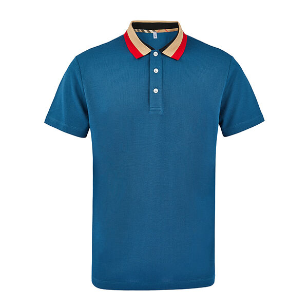 Design et motif personnalisés de style vintage pour hommes 100% coton Manche courte pour chemise 230gm Tissu tricoté