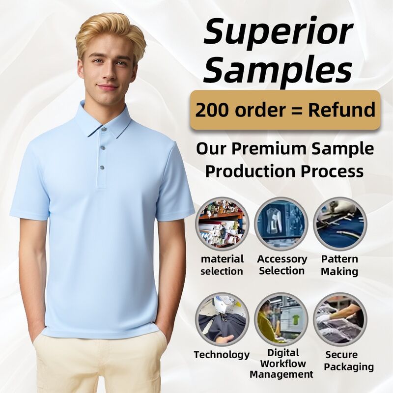 Produit tout neuf Logo personnalisé Entraînement en plein air Salle de sport respirante Fitness Hommes Golf Polo Shirt