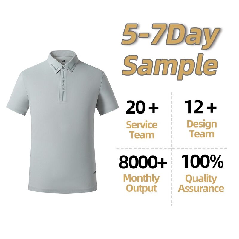 Conception de logo personnalisée, t-shirt polo blanc et noir de haute qualité, à séchage rapide et sans coutures pour hommes